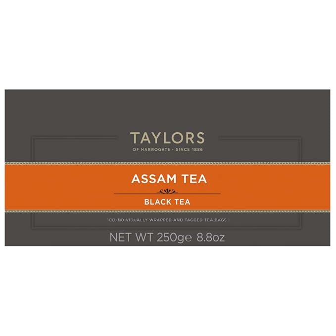 Taylors of Harrogate Assam, 100 Count (Pack of 1)