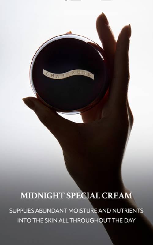 CHARMZONE Midnight Special Cream – Korean Anti-Aging Night Cream | Deep Hydration & Revitalizing Skincare for Firm, Radiant & Youthful-Looking Skin (1.69 fl oz)