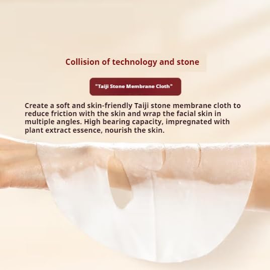 Voolga Hydrating Sheet Face Masks with Hyaluronic Acid,Reduce Fine Lines and Wrinkles, Facial Skin Care Repair 敷尔佳奇亚籽滋养保湿修护贴 25g/5 Pieces/Box