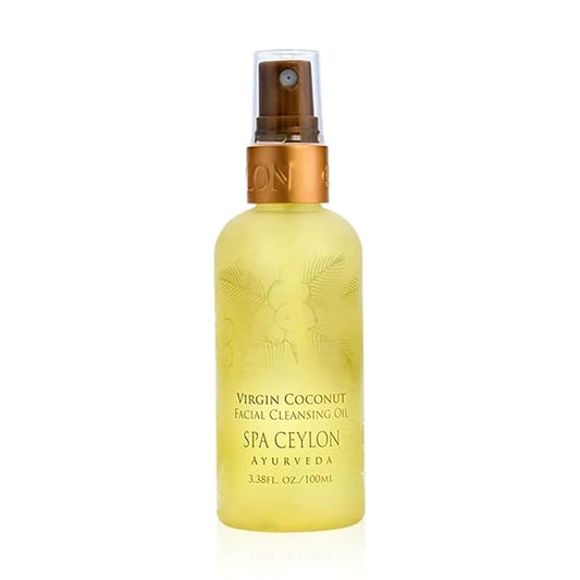 SPA CEYLON VIRGIN COCONUT Facial Cleansing Oil | Gentle & Nourishing | Silicon-Free | Suitable for all skin types