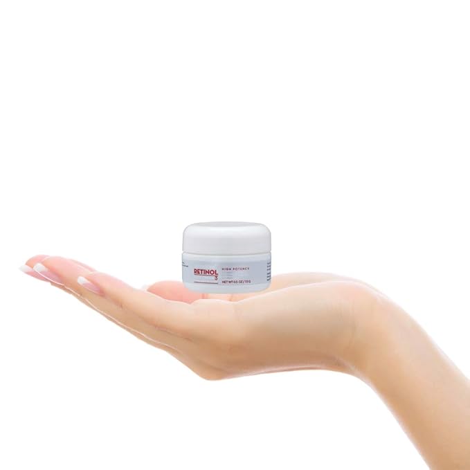 Retinol Cream For Face & Eye 3% Blend | Natural Anti Aging w/Jojoba Oil, Apricot Oil, Hyaluronic Acid & Squalane | Helps Smooth Fine Lines & Wrinkles & Brightens for Younger Skin