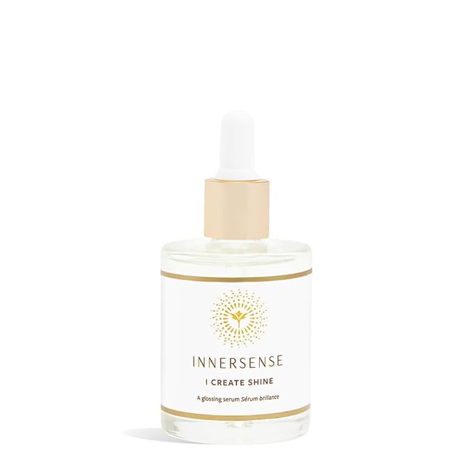 INNERSENSE Organic Beauty - Natural I Create Shine Glossing Serum | Non-Toxic, Cruelty-Free, Clean Haircare (1.7 fl oz | 50 ml)