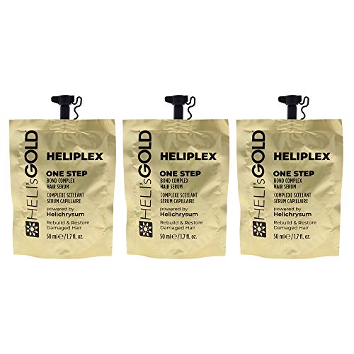 Heliplex One Step Hair Serum for Unisex - 1.7 oz Serum - Pack of 3