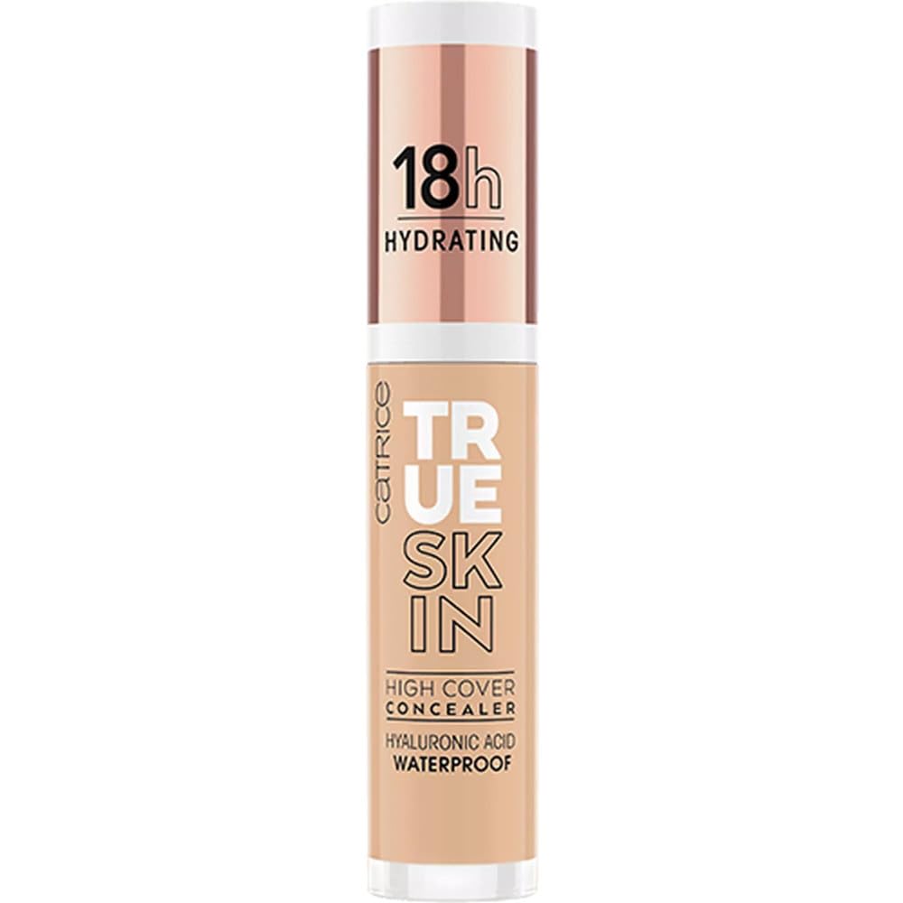 Catrice | True Skin High Cover Concealer (032 | Neutral Biscuit) | Waterproof & Lightweight for Soft Matte Look | With Hyaluronic Acid & Lasts Up to 18 Hours | Vegan, Cruelty Free