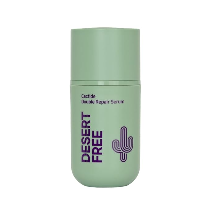 DesertFree Double Action Serum for Skin Barrier Support and Moisturizing - Natural Ingredients, Fragrance Free, Suitable for Sensitive Skin - 50ml