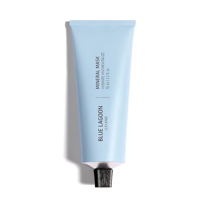 Blue Lagoon Hydrating Overnight Mineral Face Mask, Lightweight Gel Mask For Intense Hydration & Boosts Skin’s Moisture Level, Use for Overnight Hydration Treatment, 2.5 oz