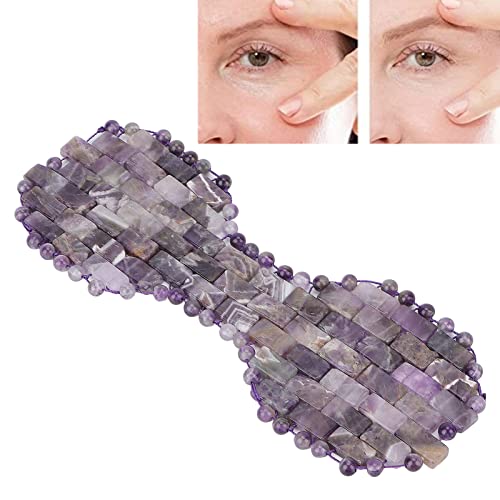 Jade Eye Mask, Amethyst Eye Pad Jadestone Eye Pad Jade Sleep Mask Facial Edema Improving Dark Circle Jadestone Eye Patch Fitting Comfort Eye Covers for Men Women