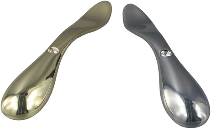 Leadigol 4PCS Eye Cream Applicator,Mini Eye Beauty Apparatus Rolling Massage Stick Cream Mixing Spatula Eye Massager