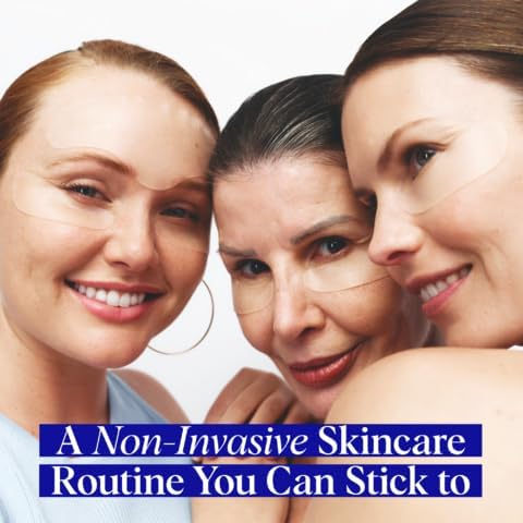 Wrinkles Schminkles Eye & Mouth Lift Set | Mouth & Lip Wrinkle Patch 2-Pack & Eye Wrinkle Patches 3-Pairs | Reusable Medical Grade Silicone Patches