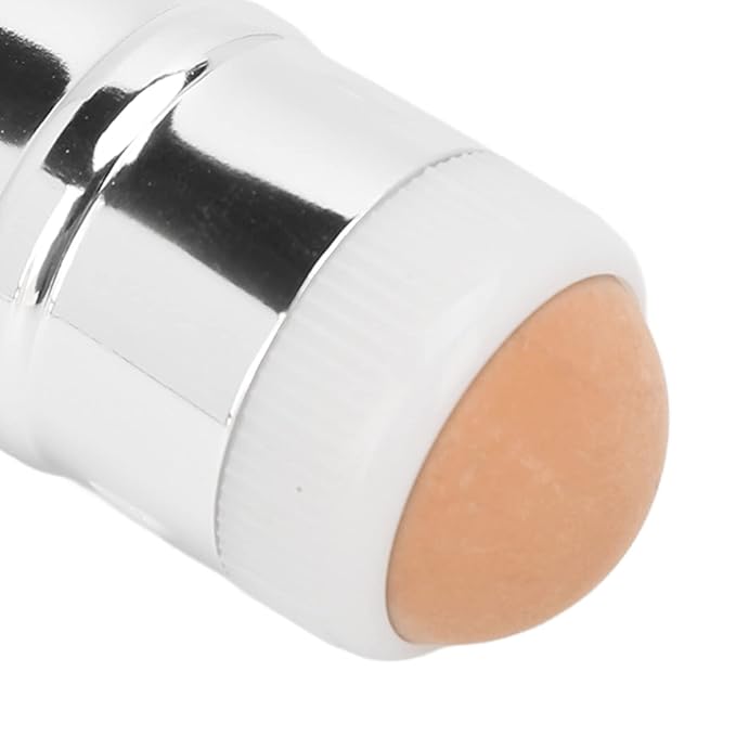 Roller Face Oil 2 In 1 Face Roller Reusable Double Headed Volcanic Stone Oil Absorbing Roller with Brush, Absorbing Roller Ready to Use Strips (Golden Yellow)