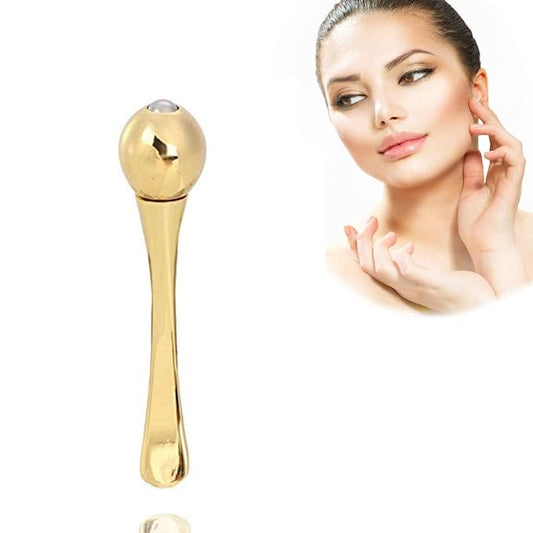 Eye Cream Massage Sticks, Zinc Alloy Eye Cream Applicator Eye Anti Wrinkle Eye Fatigue Relief Massage Stick for Facial-Treatments-and-Masks Cream Scoop DIY Cosmetic Tool