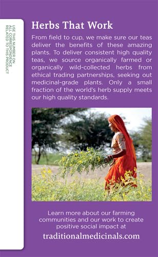 Traditional Medicinals Organic Smooth Move Chamomile Tea, 16 Tea Bags (Pack of 2)