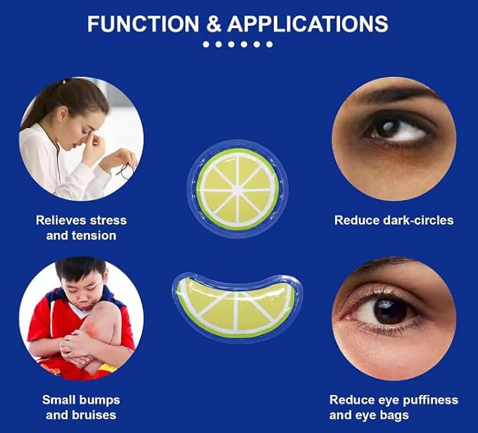 Eternal Spirit Beauty Calendula 4 Fl Oz 6-Pack with Bonus 4 Relaxing Hot/Cold Eye Patches