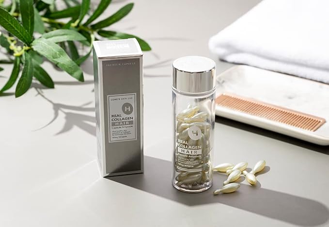 CONG'S SKIN LAB Premium Collagen Multi Vita Nourishment Hair Care Ampoule 【Hair Treatment】 【40 Capsule】 【Made in Korea】