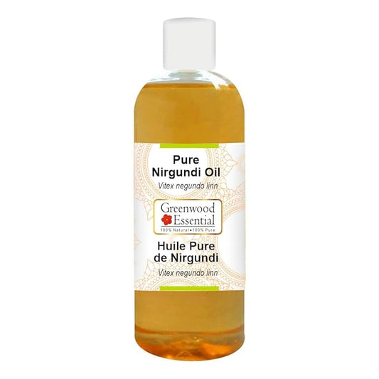 Pure Nirgundi oil (Vitex negundo linn) Natural Therapeutic Grade 200ml (6.76 oz)