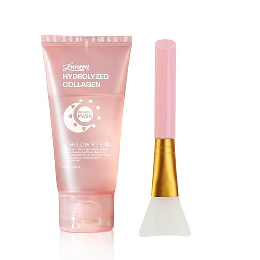 Collagen Night Wrapping Mask, Tightens Skin and Reduces Sagging Overnight Hydration Collagen Face Mask.