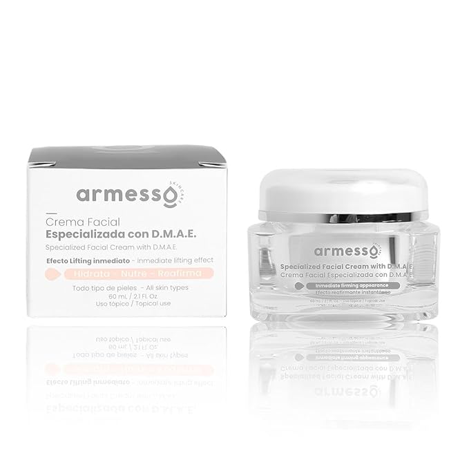 Armesso - Specialized Facial Cream With D.M.A.E. Moisturizing and nourishin, Provides an immediate firming effect - 2 Oz (60 Ml) |
