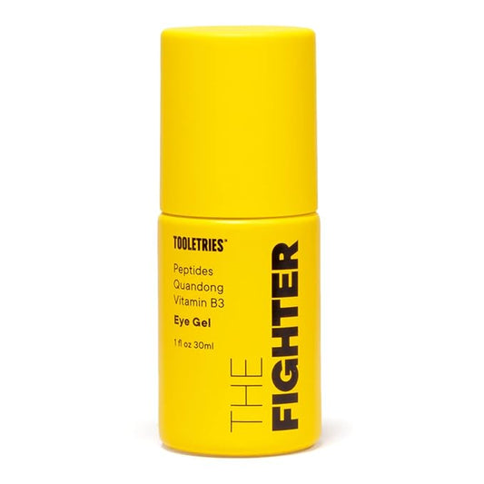 TOOLETRIES The Fighter - Eye Gel for Men - Anti-Aging & Antioxidant Formula for Firm & Hydrated Skin - Reduces Lines, Wrinkles, Redness, & Dark Circles - Made In Australia - 1fl oz
