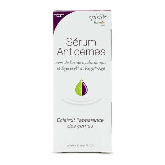 Hyalogic Dark Circle Lightening Face Serum - Treat Under Eye Dark Circles w/Hyaluronic Acid, Eveseryl & Regu-Age - Soothe, Nourish & Rejuvenate Skin - 1oz