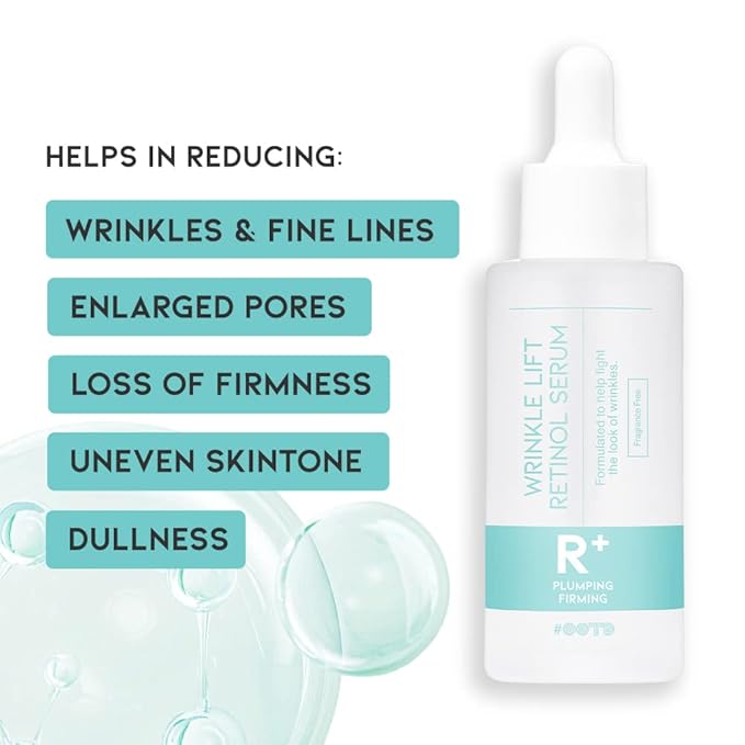 Retinol Serum for face anti aging [1.69 Fl Oz]: Korean Retinol Serum for face, Vitamin A serum, Face Serum for Elasticity, Smoother and hydrating. Wrinkle Lift Retinol Serum, Made in Korea