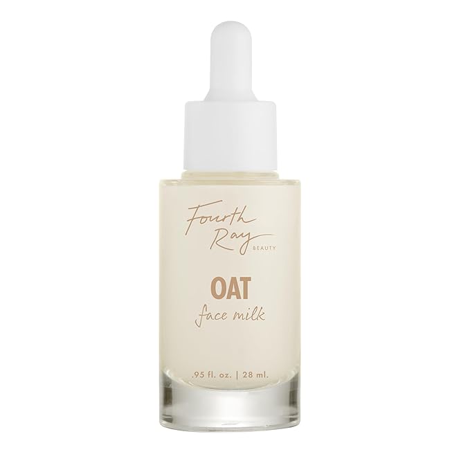 ColourPop Fourth Ray Beauty Oat Face Milk - Moisturizing Face Serum Infused with Oat Extract, Jojoba & Squalane - Conditions Skin for a Healthier-Looking Complexion (0.95 oz)