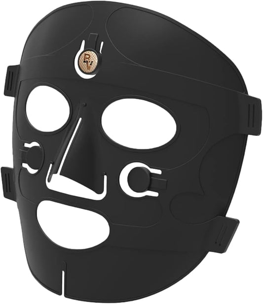 TheMogan Bandivita Facial Micro Galvanic Cell Silicon Mask Hydration 140% Absorption Skin Care Black