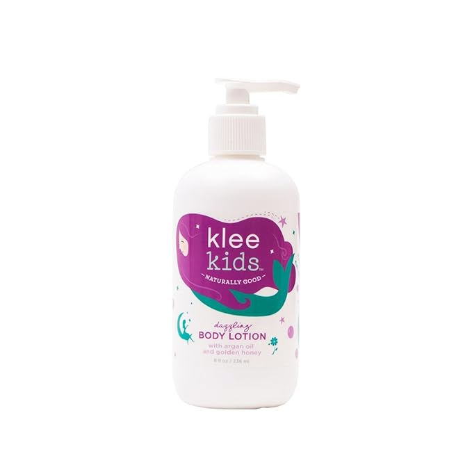 Luna Star Naturals Klee Kids Dazzling Body Lotion with Argan Oil and Honey (8oz)