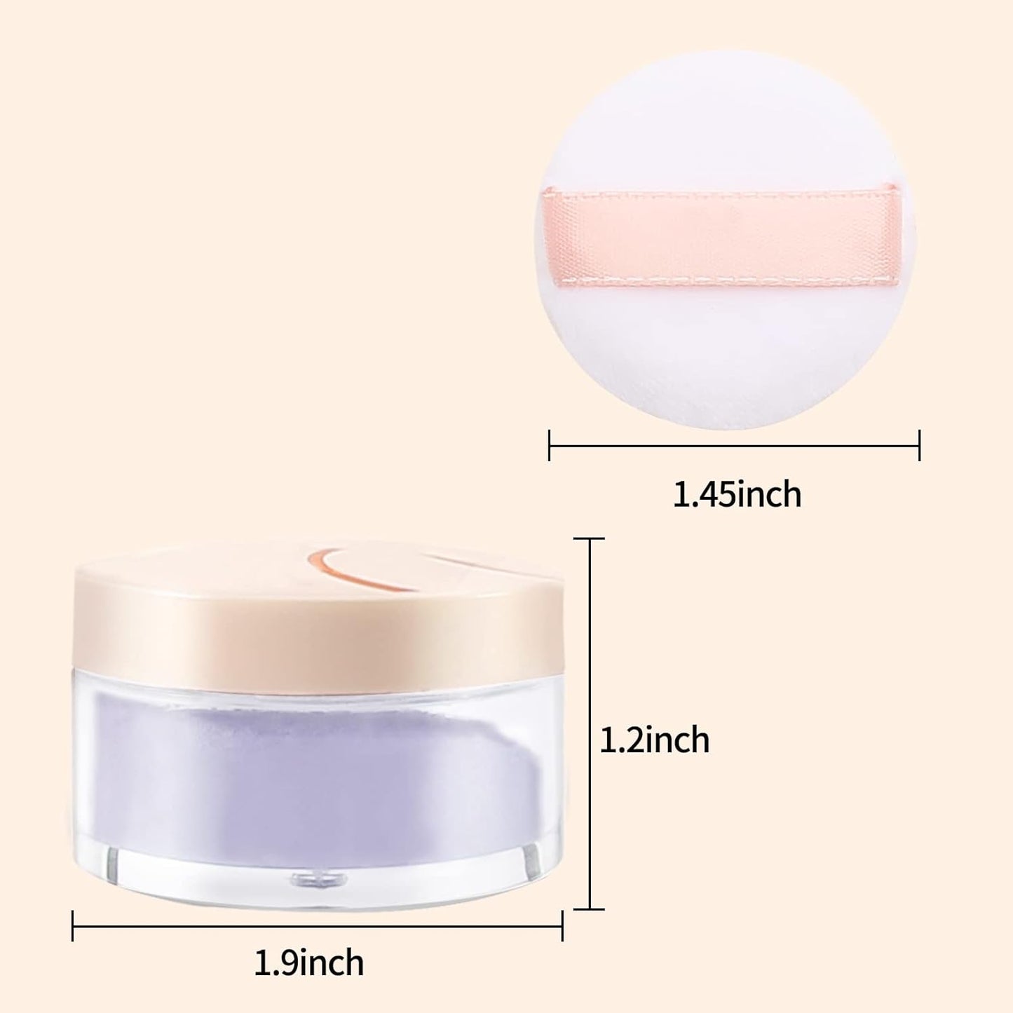 Boobeen Matte Blush Powder Makeup Loose Powder Face Blushes Single Color Blush Rouge Powder Natural Pink Blush for cheeks, Easily Blends, Smoothly with Satin Matte Look