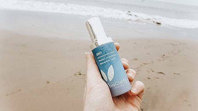 BioClarity Zen Ultra-Calming Serum | Ultracalming Serum for Redness-Prone Skin | 100% Vegan | Calm, Soothe, and Soften Face | Contains Floralux Naturally made from Chlorophyll | 1.7 fl. oz.