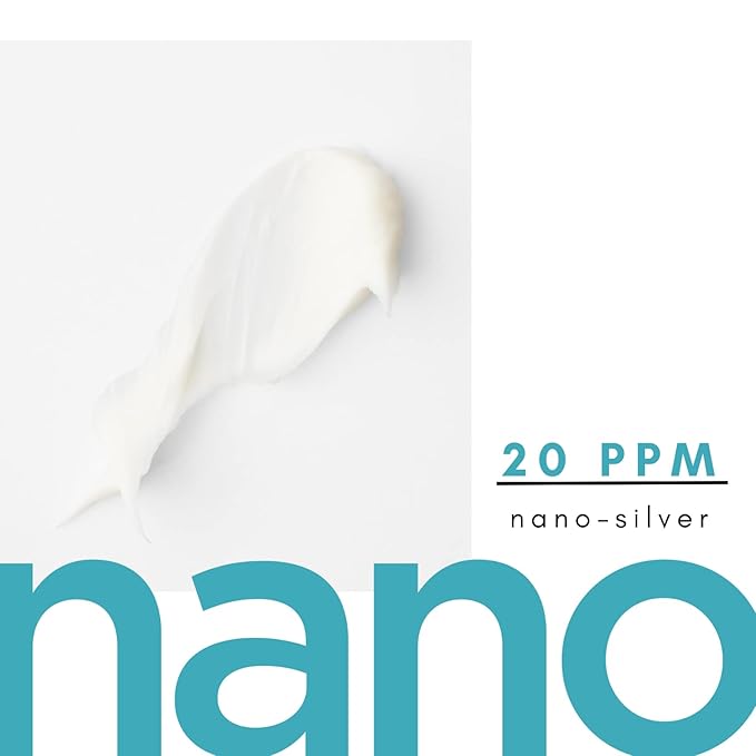 Silver Biotics Nano Silver Healing Lotion Cream Lavender Scent Infused SilverSol and Hyaluronic Acid | All Natural Ingredients to Heal, Smooth Your Skin Blemishes and Scars (3.4 oz.)