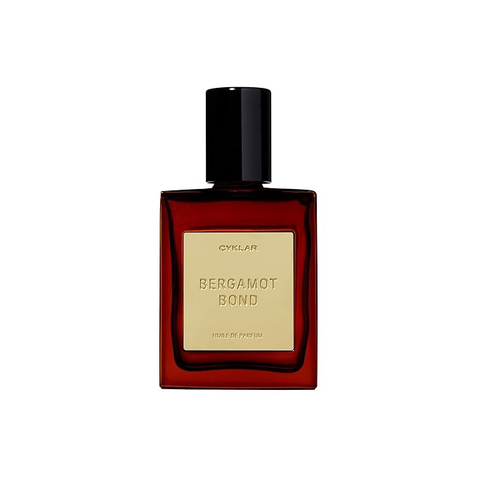 Perfume Oil Roll-On. Travel-Friendly Bergamot Bond Fragrance with Bergamot, Verbena, and Cashmere. Long-Lasting Essential Oil Parfum for Women and Men. 0.5 Fl Oz Scented Rollerball Bottle