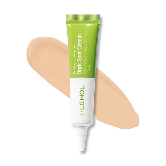 Tinted Eye Cream for Dark Circles, Korean Undereye Cover & Care Dual Action Concealer, Hydrating Formula with Niacinamide, Dark Spot Cream 0.52 oz - Light Beige