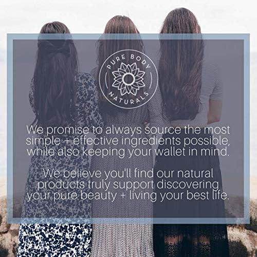 Pure Body Naturals - 100% Pure Rosemary Essential Oil, Steam-Distilled for Aromatherapy, Scalp Massage & DIY Blends, 1 Fl Oz