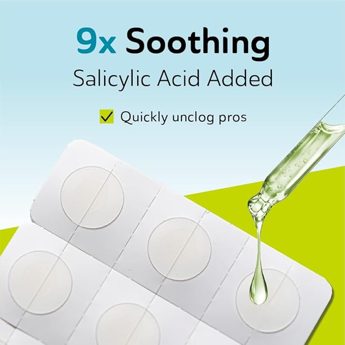 Ultra Invisible Acne Patches Salicylic Acid Acne Patches for Cystic Acne Blemish Patches Hydrocolloid Patches Zit Patches - Day and Night Use - UPGRADED (Acne Specialist-132 Count-2 Sizes)