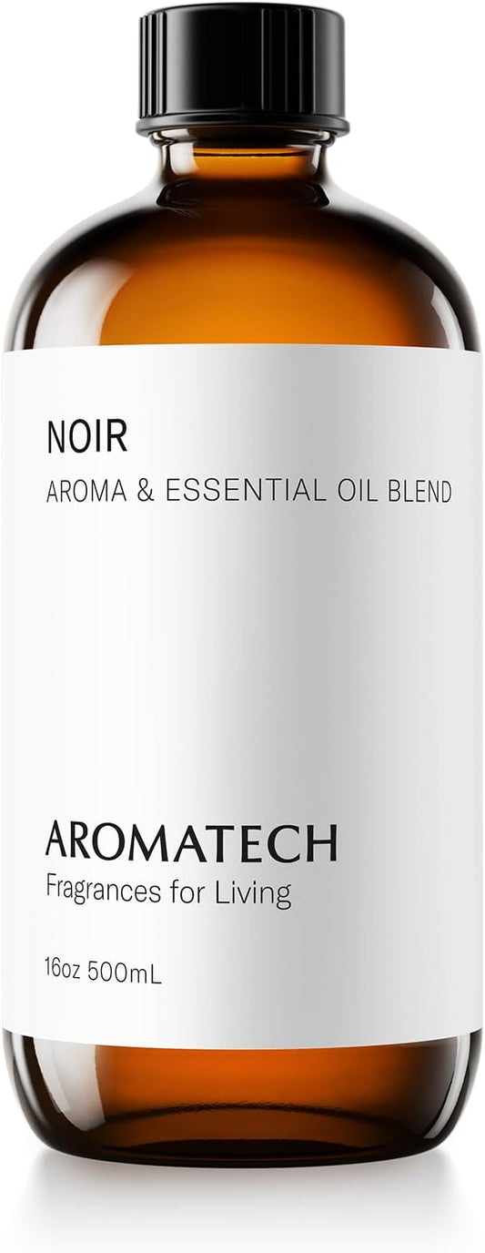 Aromatech Noir Aroma Essential Oil Blend: Hotel Inspired Aromatherapy with for Ultrasonic Diffusers & Nebulizers - 16.9 fl oz, 500 mL