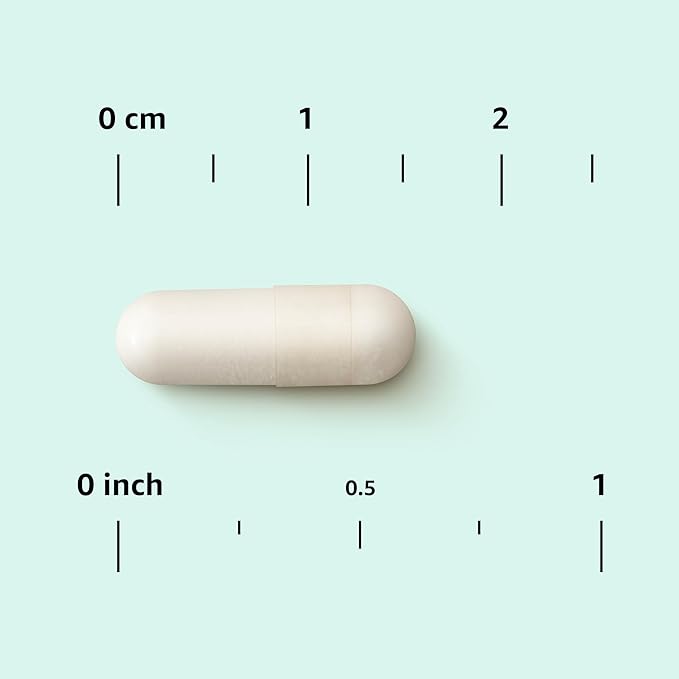 Amazon Elements Vegan Biotin 5000 mcg - Hair, Skin, Nails, 130 Capsules (4 Month Supply) (Packaging May Vary) (Pack of 2)