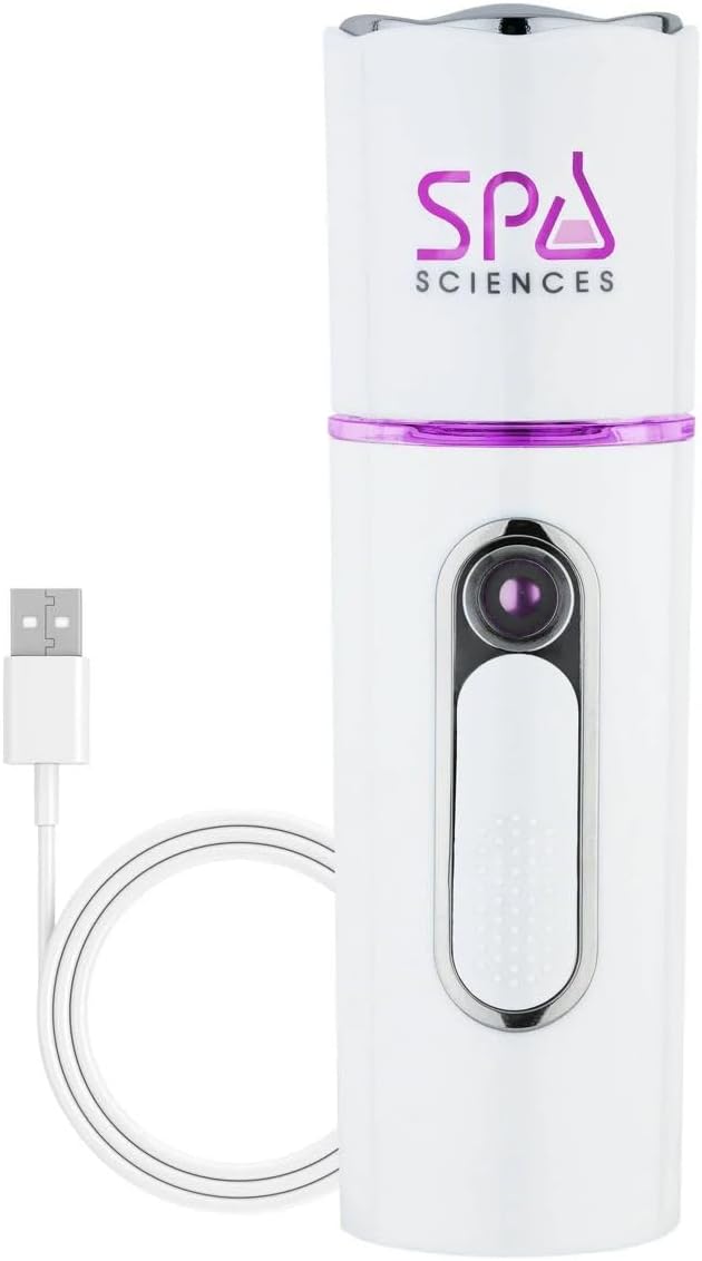 Spa Sciences - Nano Mister - Hydrating Facial Mister with Battery Bank