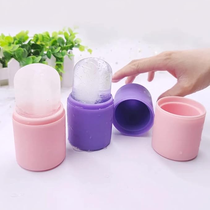 Silicone Face Ice Massager and Contourer (Lavender)