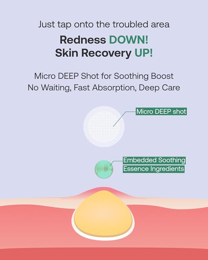 Yangyang Pine Quick Calming Spot Patch (12 Patches) | Hyaluronic Acid Soothing Deep Shot | Blemish Relief | Pimples Care | Ultra-Thin Hydrocolloid Patch | Non-Irritating Acne Treatment