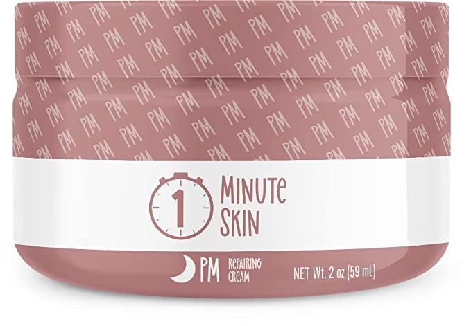 PM Eye & Face Cream - Hyaluronic Acid, Retinol, Stearic Acid All in one for Anti-Aging Lift - All Natural Recipe to aid your natural glow - Anti-Wrinkle - 2 Oz (59 ml)