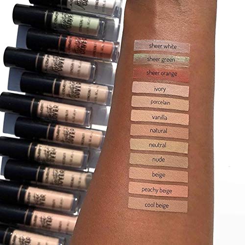 L.A. COLORS Ultimate Cover Concealer- Ivory, 0.13 Fl Oz