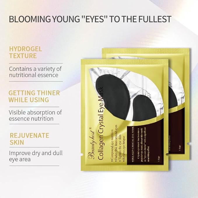 SLT Eye Care Kit - Under Eye Serum for Dark Circles and Puffiness, Soothing Eye Cream and Collagen Eye Mask Patches - Anti-aging, Anti-Puff Under Eye Roller for Dark Circles Under Eye Treatment