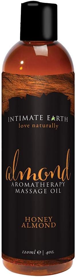Intimate Earth Almond Massage Oil 4oz