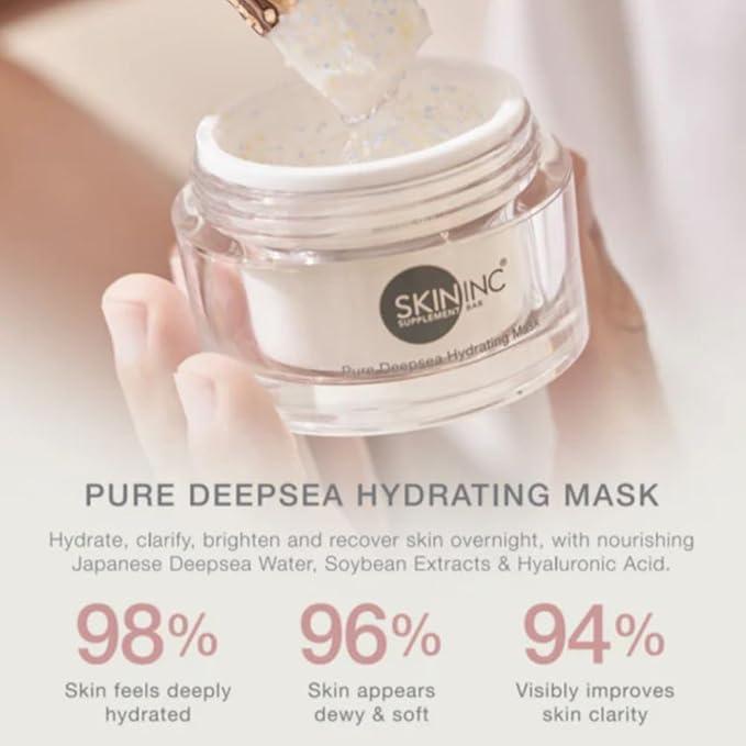 Inc Saviour Dose Glow Care Set - Illuminating Kit with Serum Booster and Hydrating Mask for Radiant, Revitalized