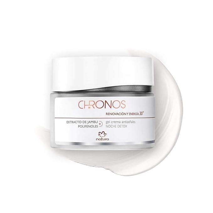 Linha Chronos (Noite) Natura - Gel Creme Antissinais 30+ Renovacao e Energia 40 Gr - (Natura Chronos (Night) Collection - Anti-signs Renewal & Energy 30+ Gel Cream Net 1.41 Oz)