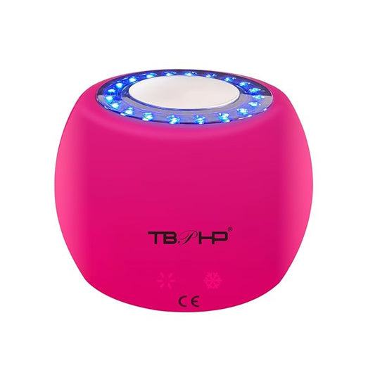 TBPHP 2 in 1 Red-Light Hot Cold Electric Face Massager,Multifunctional Wireless Facial Sculpting Tools for Face and Neck Toning Devices