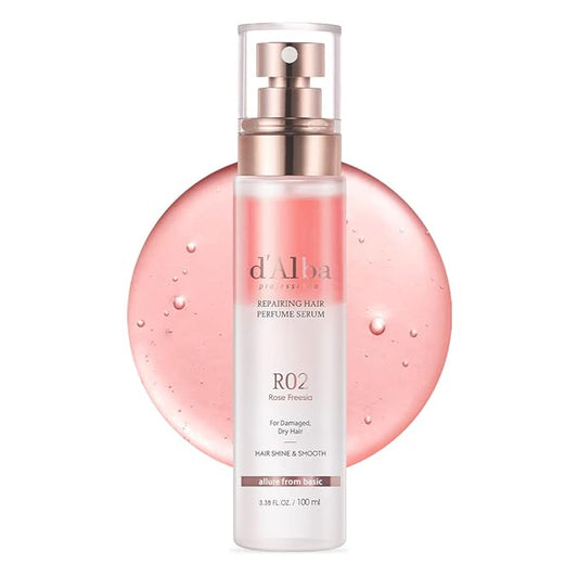 d'alba Piedmont Italian White Truffle Professional Repairing Hair Perfume Serum Fragrance (3.38 fl oz)