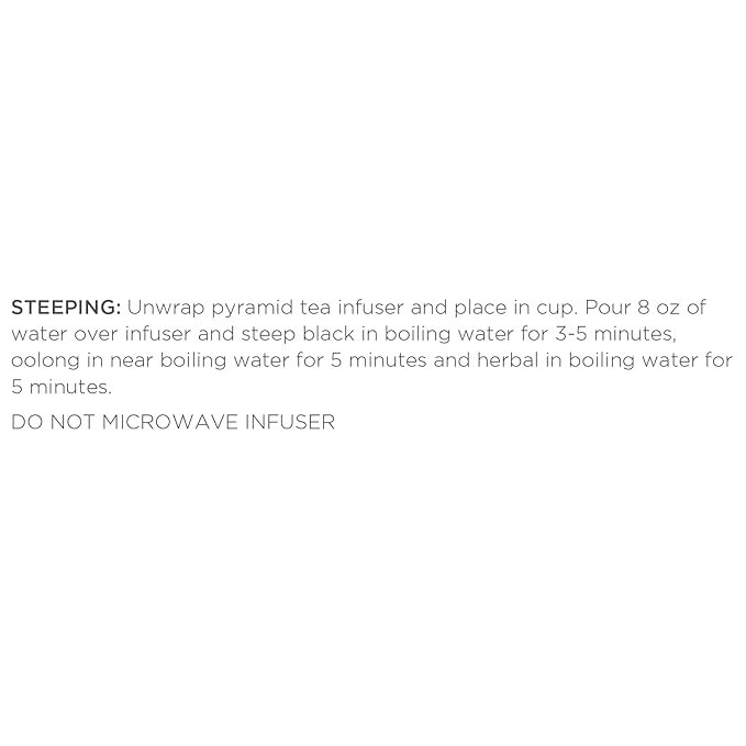 Tea Forte Winter Chalet Petite Presentation Box Tea Gift Set Sampler, 10 Count, 2 of Each Variety Individually Wrapped Handcrafted Pyramid Infuser Bags