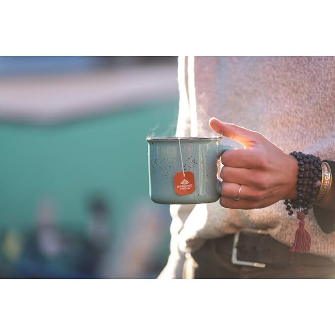 Organic India Iced Tulsi Tea Bags Variety Pack - Assorted Tea, Holy Basil, Hibiscus, Lemon Ginger, Sweet Rose - Adaptogen, Vegan, USDA Certified Organic, Non-GMO - 18 Infusion Bags per Box (Pack of 3)