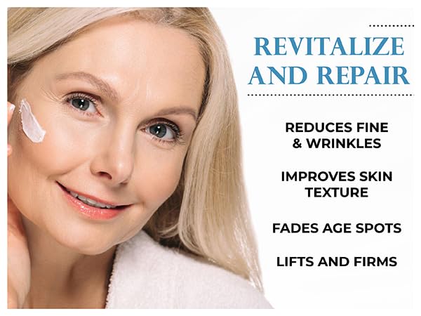 Retinol Cream for Face, Anti Aging Cream - Vitamin E, B5 & Hyaluronic Acid for Skin Care, Anti Wrinkle Face Cream with Collagen for Women/Men, Day-Night Face Moisturizer for Woman, Collagen Cream1.7oz
